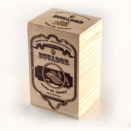 Cacao 100gr gift box Ecuador Chocolate Manufacturera Nacional